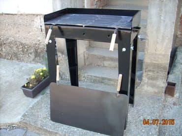 stojeci rostilj: Roštilj na ugalj, Novo — 3