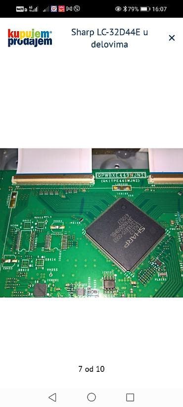 sobne antene za tv: Sharp LC-32D44E – delovi za TV Dostupni originalni moduli i — 7