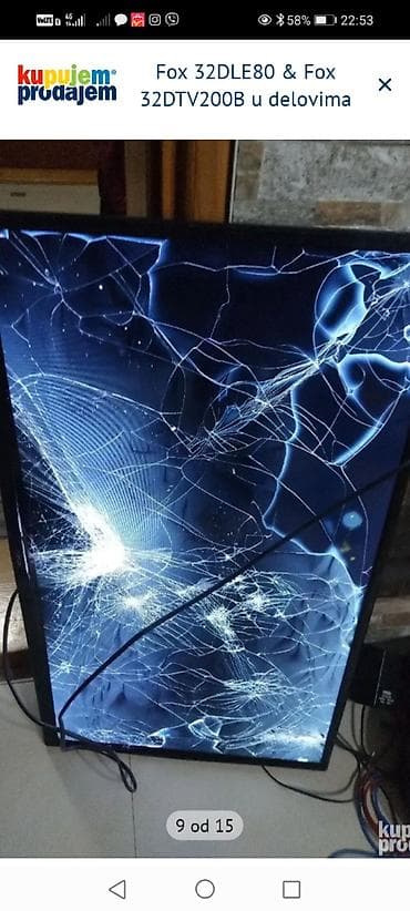 rep za sirene: Fox 32DLE80 i Fox 32DTV200B – delovi za TV Dostupne komponente: - — 10