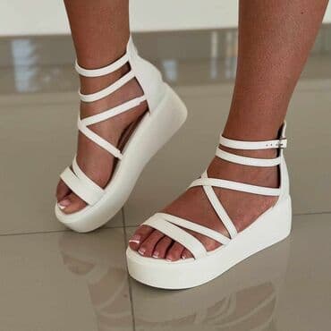 sandale platforma ccc: Sandals, 38 — 4