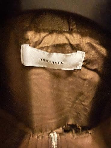 svileni top: Reserved, L, XL, Veštačka koža, Jednobojni — 4