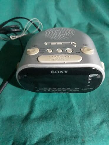 Radio,alarm,sony