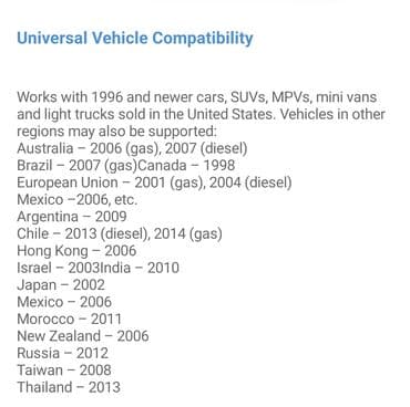 univerzalna dijagnostika: Veepeak OBDCheck BLE OBD2 Bluetooth 4.0 za iOS i Android Auto — 3
