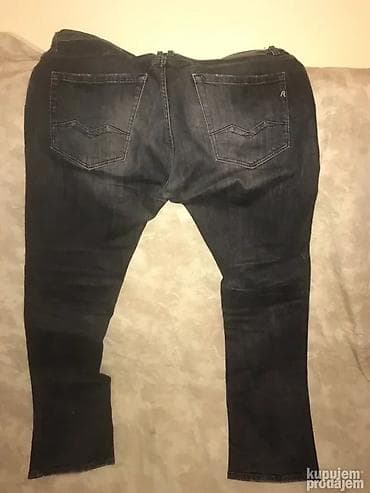 muske br 32: Original Replay farmerice 34 98% cotton 2% elastin Polustruk 47-49cm — 4