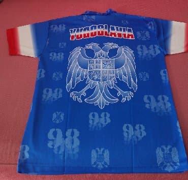 diskver majice cena: Dres reprezentacije Jugoslavije '98 

NAAI 

Veličina S
 
Potpuno nov — 4