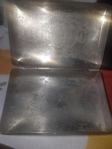 Metalna futrola za cigarete sa gravurom - Klasična pravougaona — 3