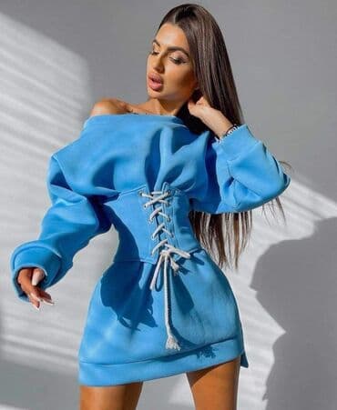 haljine rebrasti pamuk: 1800 pamuk — 3