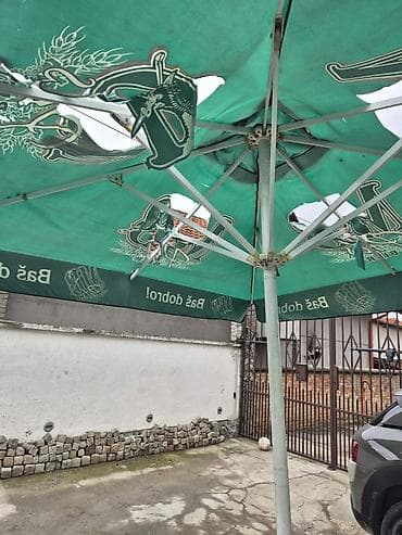 Garden tools and equipment: Veliki ugostiteljski baštenski suncobran - Dimenzije: 5 m (kvadratni — 4