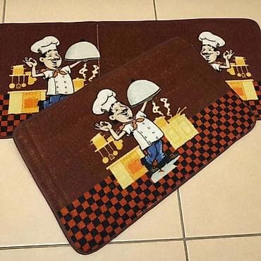 stolnjaci dimenzije: Prostirke za kuhinju 2u1 Odozdo guma, ne klizajuce Dimenzija vece — 4