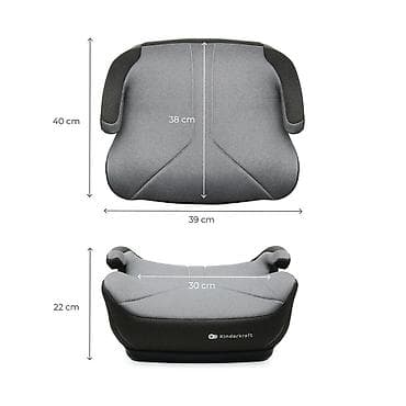 tech fleece sivo crni: Kinderkraft BUSTER i-BOOST2 125–150 cm, sivi (KCIBOO02GRY) Šifra — 4