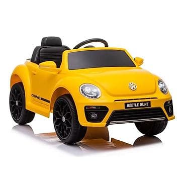 Dečiji električni automobili: Volkswagen Beetle Dune Žuta – dečiji automobil na akumulator Šifra — 3