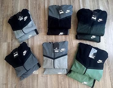 crveni tech fleece: Nike dečija trenerka za dečake NOVO Novo Pamuk Veličine 10 12 14 16 — 5