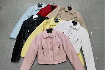 Ženska jakna od eko kože. Dostupna S M L Cena 3700 dinara 💛🌀🌀