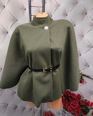 Venčanice i aksesoari: Elegantni ženski pelerina-kaput Gs - Model: pelerina sa A-krojem i — 2