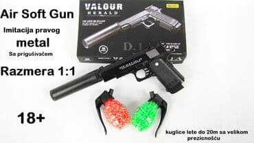 vero moda kaputi: 2300din Valor herald dečiji pištolj sa prigušivačem je verna — 2