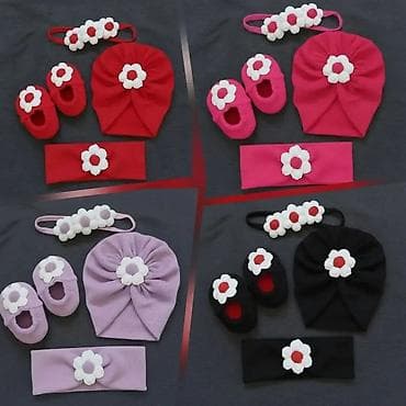 komplet odelo za zene: Set sadrži: 🌸 Turban kapicu 🌸 Pufnaste baletankice 🌸 Traku sa jednim — 5