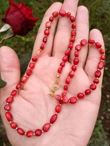 Donji delovi trenerke: Ogrlica od Korala 2 Ogrlica od Korala Ukupna dužina-obim 51,5 cm — 4