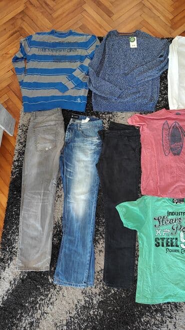 planinarske pantalone muške: Ide sve sa slika za 3000 — 6