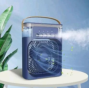 elektromotor 2,2 kw: Prenosni USB klima‑ventilator sa rezervoarom za vodu i raspršivačem - — 1