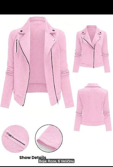 Zenska jakna .Porucuje se i ceka se 10-tak dana. Obavezna uplata pa