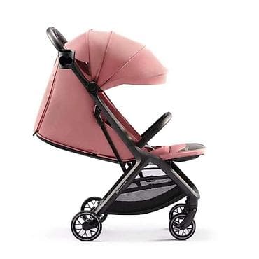 Kolica za bebe: KINDERKRAFT NUBI 2 Pink Quartz – lagana, kompaktna kolica koja se sama — 2