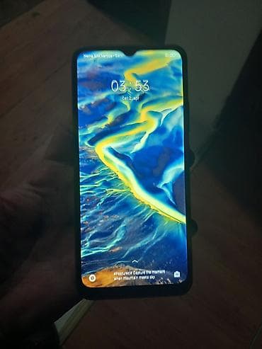starinski fiksni telefoni: Realme C21 (RMX3201) - Ekran: 6.5" HD+ sa „waterdrop“ notch‑om - — 3