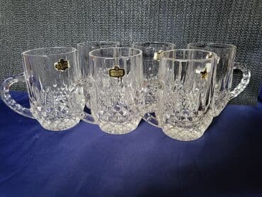 solje za caj: Solje univerzalne,kristal,led kristal Zajecar. 70te. Solje su — 9