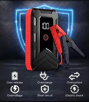 električni pendrek: Prenosni starter za akumulator (jump starter) 12V - Snaga za — 3