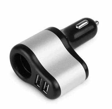 duks za menjac: USB auto punjač sa dva USB porta 2 u 1 - Dimenzija: 9,4 x 5,8 x — 9