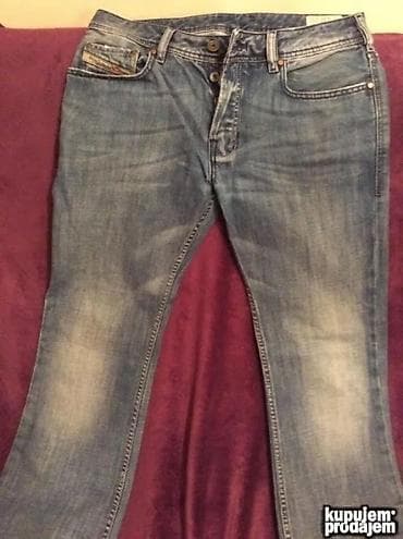 Pantalone: Original DIESEL farmerice 32-33 98% cotton 2% elastin Polustruk — 4