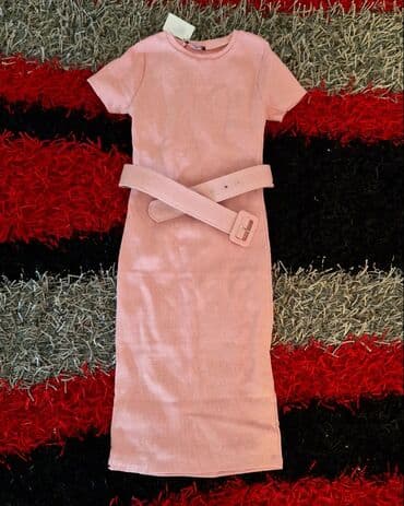 haljine c a: One size, color - Pink, Short sleeves — 1