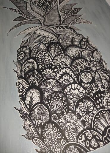 Paintings & Picture frames: Drawing, 23 x 33 cm — 2