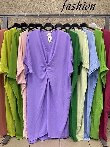 haljine za plazu: ✅Asimetrična haljina sa čvorom – komotna i elegantna
✅2000 din — 2