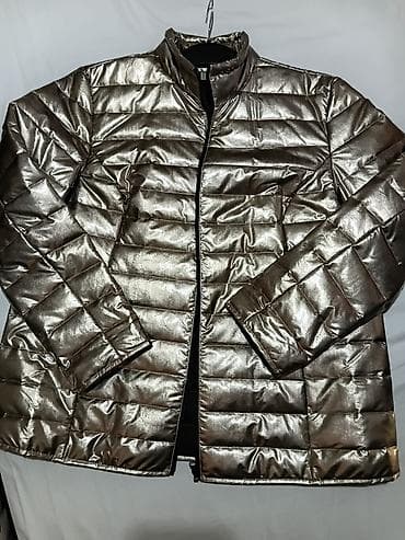 nike jordan jakna: Ženska prošivena jakna – metalik bronzana xl i jace moze 60 poluobim — 7