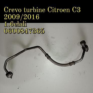 Crevo turbine za Citroën C3, kompatibilno sa modelima 2009–2016, motor