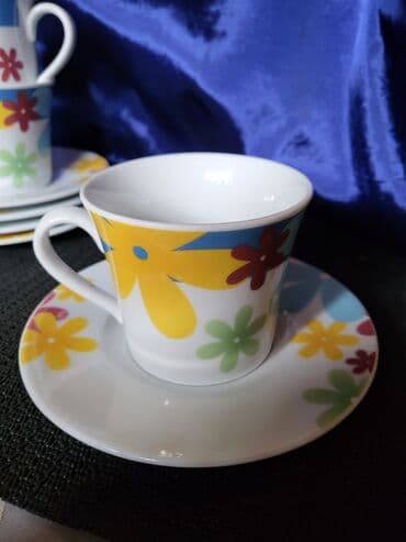 solje za caj: Solje nove vece za kafe caj iz 80ih Mittrteich Nemacka. Solje — 7