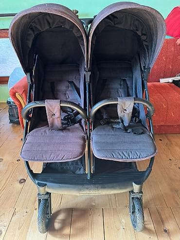 Ostale dečije stvari: Duple kolica za blizance/dvoje dece – Hauck - Tip: paralelna — 2