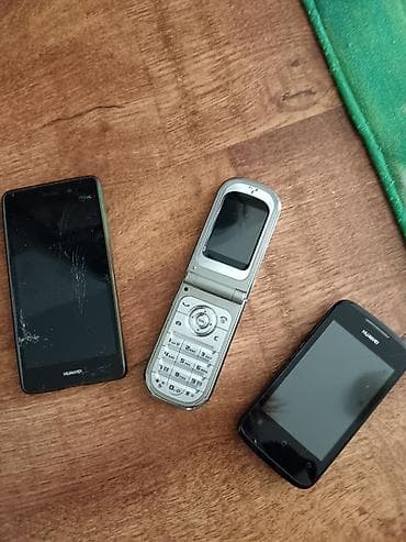 Paket starih mobilnih telefona: - 2 Huawei pametna telefona sa