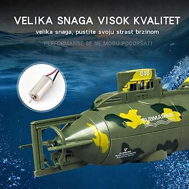 Autosedišta: Nova RC podmornica. Ima punjivu bateriju koja se puni preko USB kabla — 5