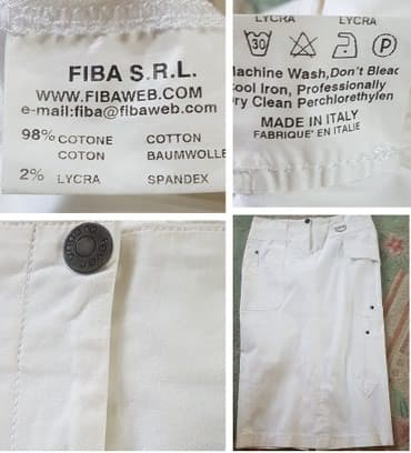 helanke sa trakom: S (EU 36), color - White — 4