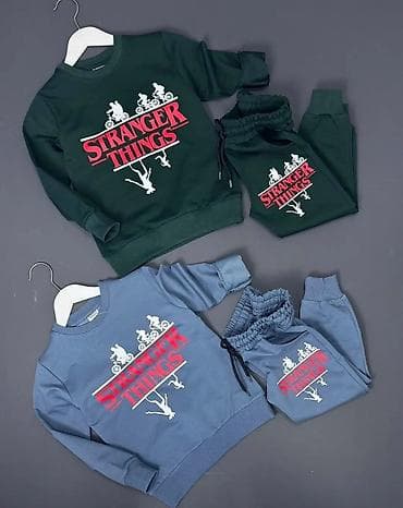 Kids' costumes: Dečiji komplet trenerke – Stranger Things motiv - Dvodelni set — 4