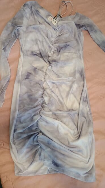 M (EU 38), color - Multicolored, Long sleeves