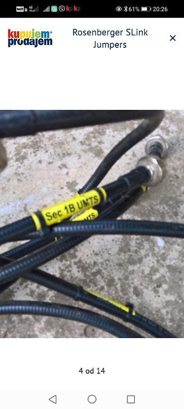 polovni ormari njuskalo: Rosenberger SLink jumpers – profesionalni koaksijalni kablovi za — 4