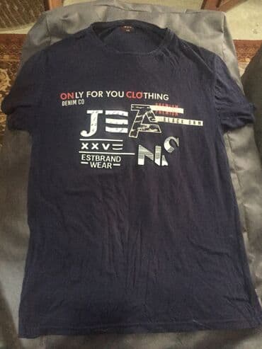 primark majice: Majica na kratke rukave, L, 9Fashion Woman, bоја - Tamnoplava, Pamuk — 1