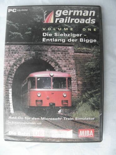 cipela na kraju sveta audio knjiga: German Railroads PC CD Microsoft train simulator — 1