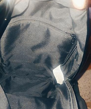 ranac puma: Puma mini ranac – crni, sjajni prednji panel sa belim Puma logotipom — 3