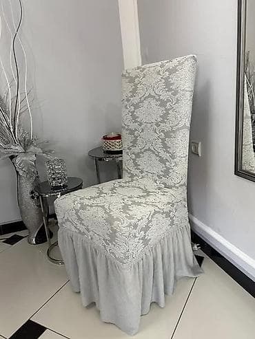prekrivaci za trosed i dvosed: Navlake za stolice akcija Sa karnerima 2700 din 6 kom jednobojne — 8