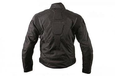 muske jakne pepco: Moto jakna – crna, zaštitna - Sportski kroj sa ojačanjima na leđima — 1