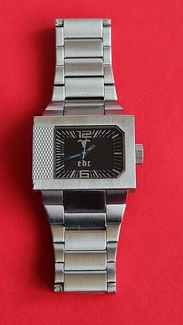 muski satovi beograd: EDC by Esprit muški ručni sat – kvadratna/pravougaona futuristička — 7