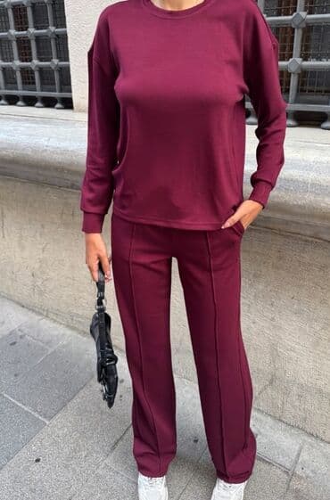 L, Single-colored, color - Burgundy